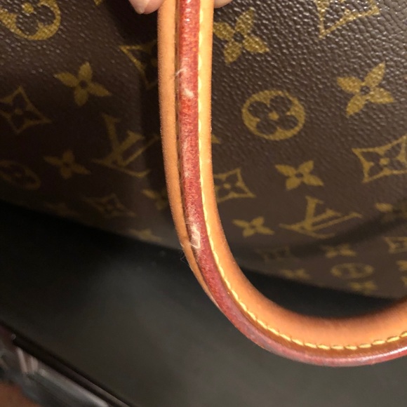 Sold Louis Vuitton Brown Monogram Trouville Bag - Picture 6 of 8